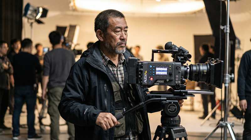 黄色仓库摄影师